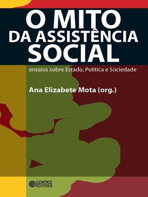 cover image of O mito da assistência social